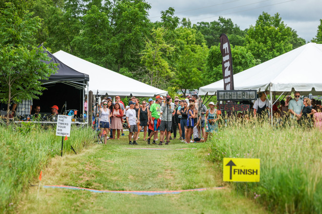 The Finish Line in 2025 - Photo Credit Scott Rokis