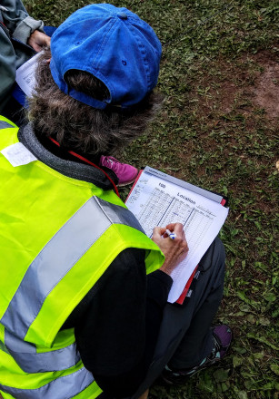 The HAMS Keeping Track - Photo Credit John Storkamp