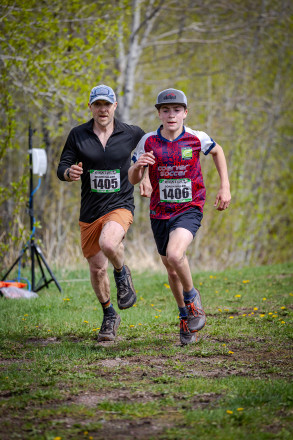 The Millers Finishing Together - Photo Credit Mike Wheeler