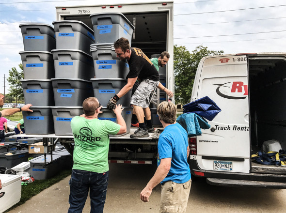 The Unpacking - Photo Credit Cheri Storkamp