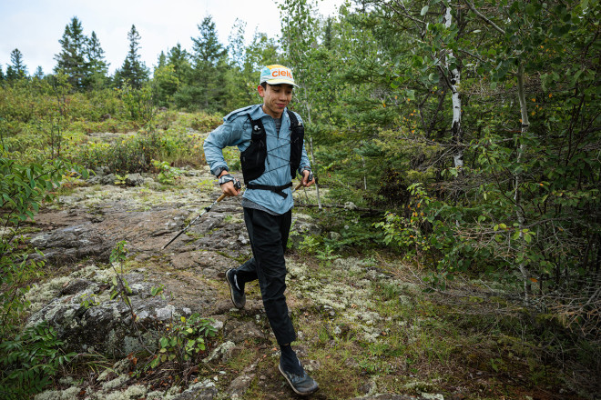 Through the Reindeer Lichen on Blueberry Hill SFTR 2025 - Photo Credit Anastasia Wilde