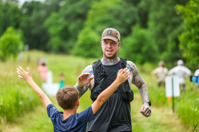 Waiting for Dad to Finish - Photo Credit Scott Rokis