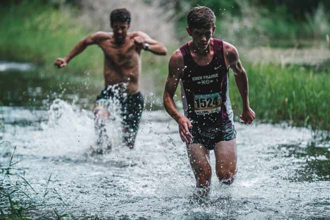 Water Crossing Murphy 5K - Photo Credit Fresh Tracks Media