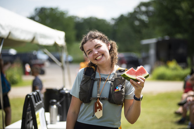 Watermelon and a Smile - Photo Credit Bill Kelley