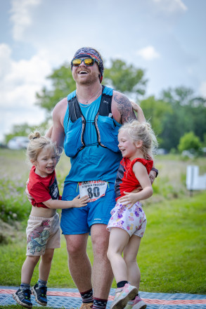 With Dad - Photo Credit Mike Wheeler