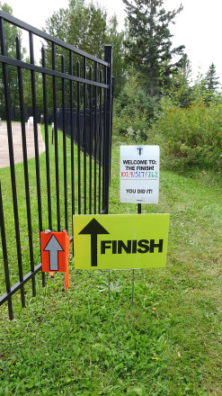 Wlcome to the Finish - Photo Credit Da Ro