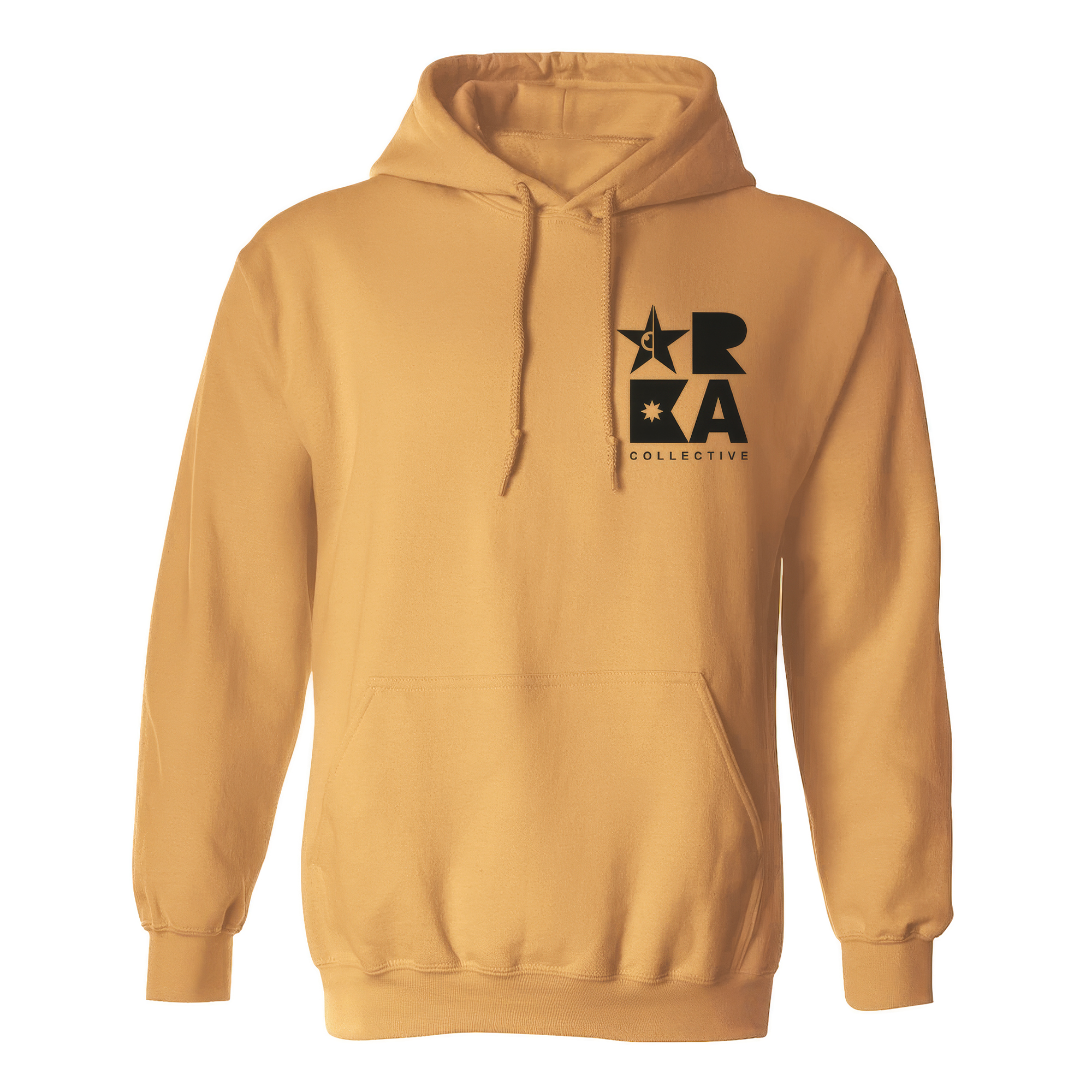 Afton Skeleton Hoodie - Old Gold
