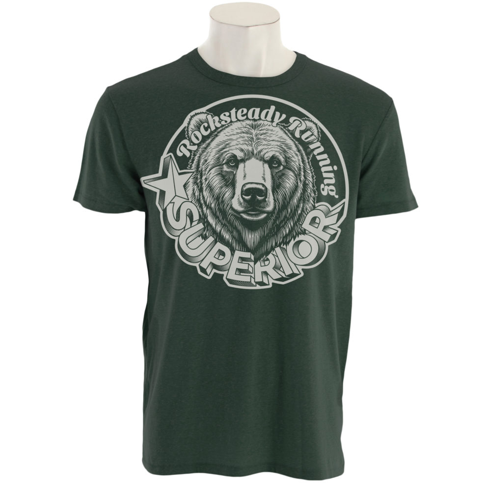 Bear T-Shirt - Solid Forest